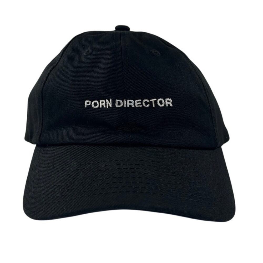 *VTG* Spencer's Porn Director Hat - Black - One Size Fits Most